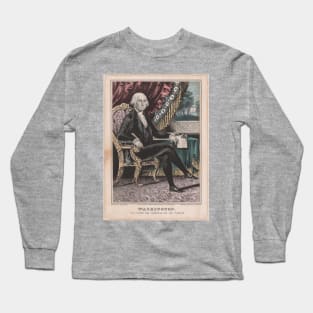 George Washington: The Indispensable Man Long Sleeve T-Shirt